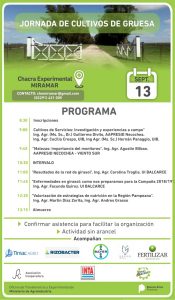 Jornada Cultivos de Gruesa @ Miramar