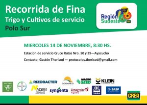 Recorrida de Fina - Trigo y Cultivos de Servicios @ Ayacucho