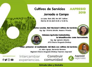 Cultivos de servicios - Jornada a campo @ Bolivar, Buenos Aires