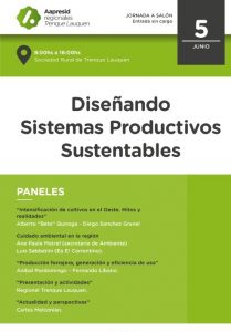 Diseñando sistemas productivos sustentables @ Sociedad Rural Trenque Lauquen