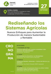 Rediseñando los Sistemas Agrícolas @ Videla, Santa Fe