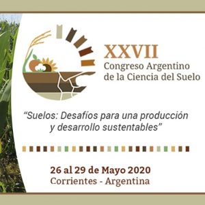 XXVII Congreso Argentino de la Ciencia del Suelo @ Corrientes, Argentina