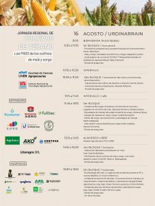 Jornada Regional de Cultivos de verano. Las PASO de los cultivos de maíz y sorgo. @ Urdinarrain