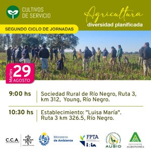 Agricultura, diversidad planificada. Segundo ciclo de jornadas @ Sociedad Rural de Río Negro