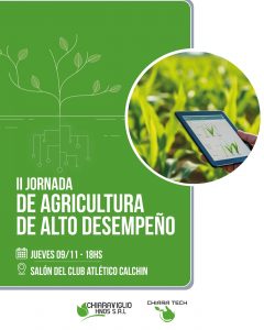 II Jornada de agricultura de alto desempeño @ Salón del Club Atlético Calchín