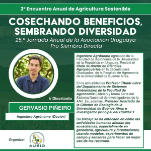 Encuentro Nacional de Agricultura Sostenible @ Mercedes, Uruguay